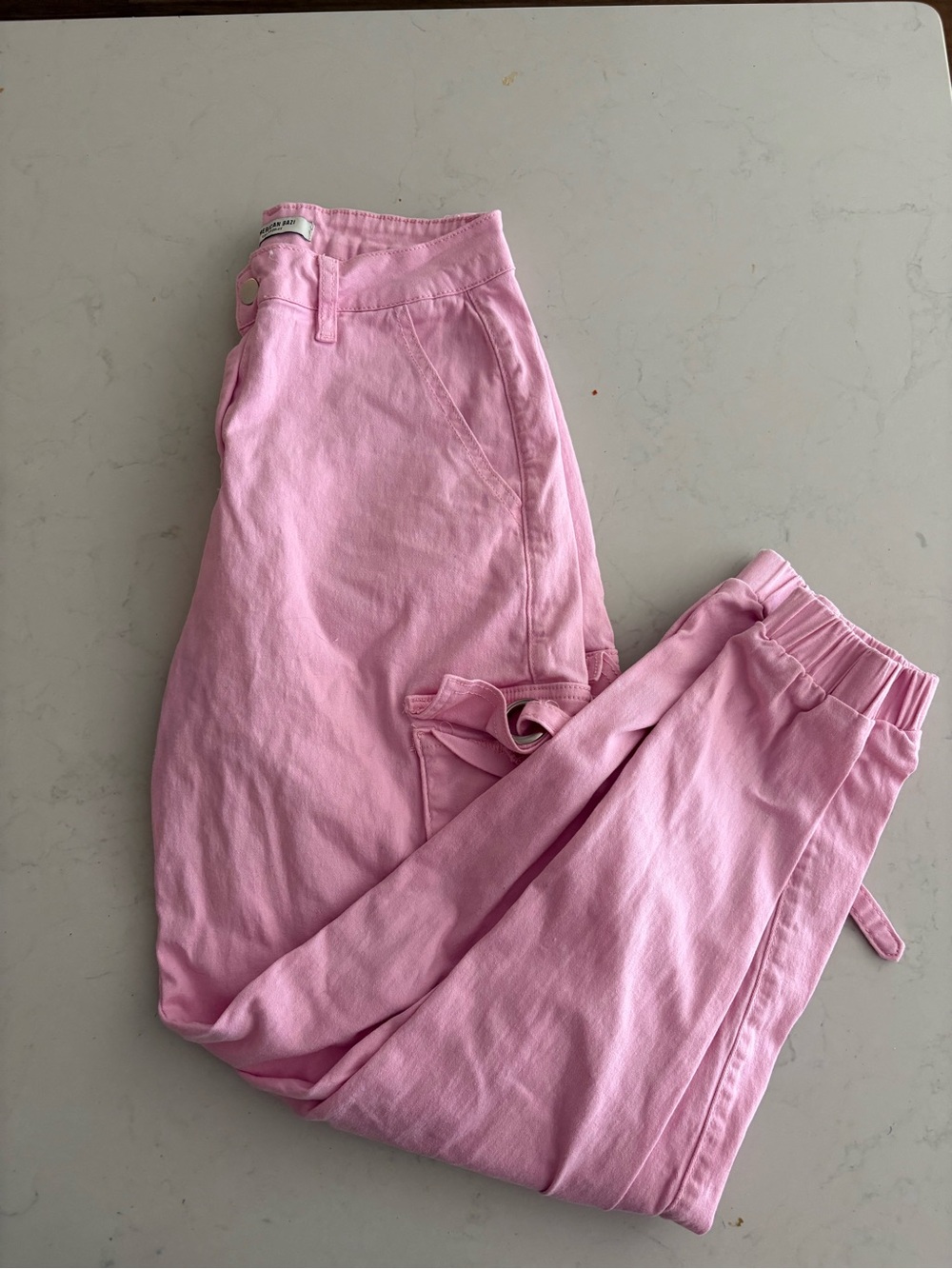 Pink joggers